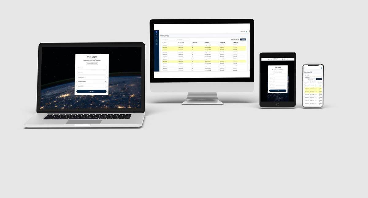 Toyota dealer CRM on multiple devices